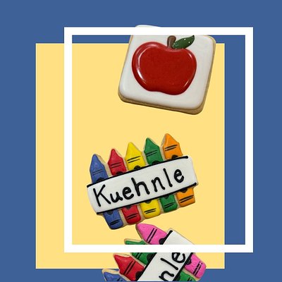 School-themed Cookies