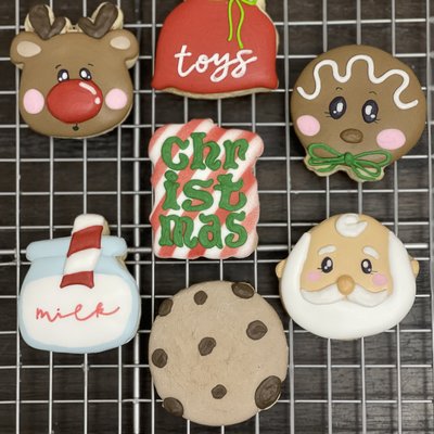 Mini Decorated Sugar Cookies (2”-2.5”)