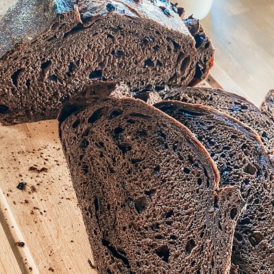 Double Chocolate Sourdough Loaf
