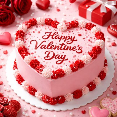 9in Heart Cake