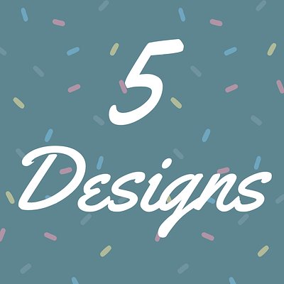 1 Dozen (5 Designs)