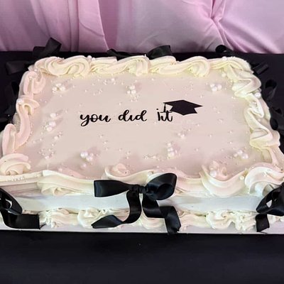 1/4 Sheet Cake 