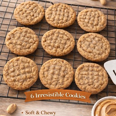 Peanut Butter Bliss Cookies (per Dozen)