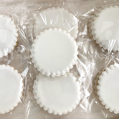 Plain Iced Cookies! Each 