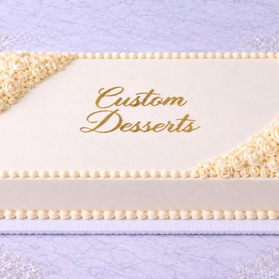 Custom 16" x 24" Full Sheet Cake