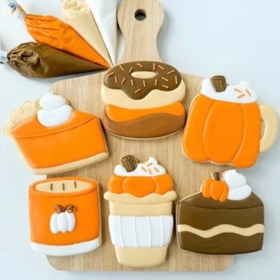 “Pumpkin Spice” cookie decorating class - Sun, Nov 22
