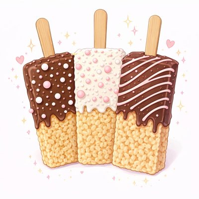 Chocolate Covered Rice Krispie Treats