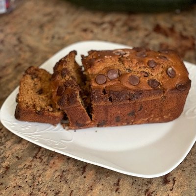 Pumpkin Bread With Chocolate Chips 