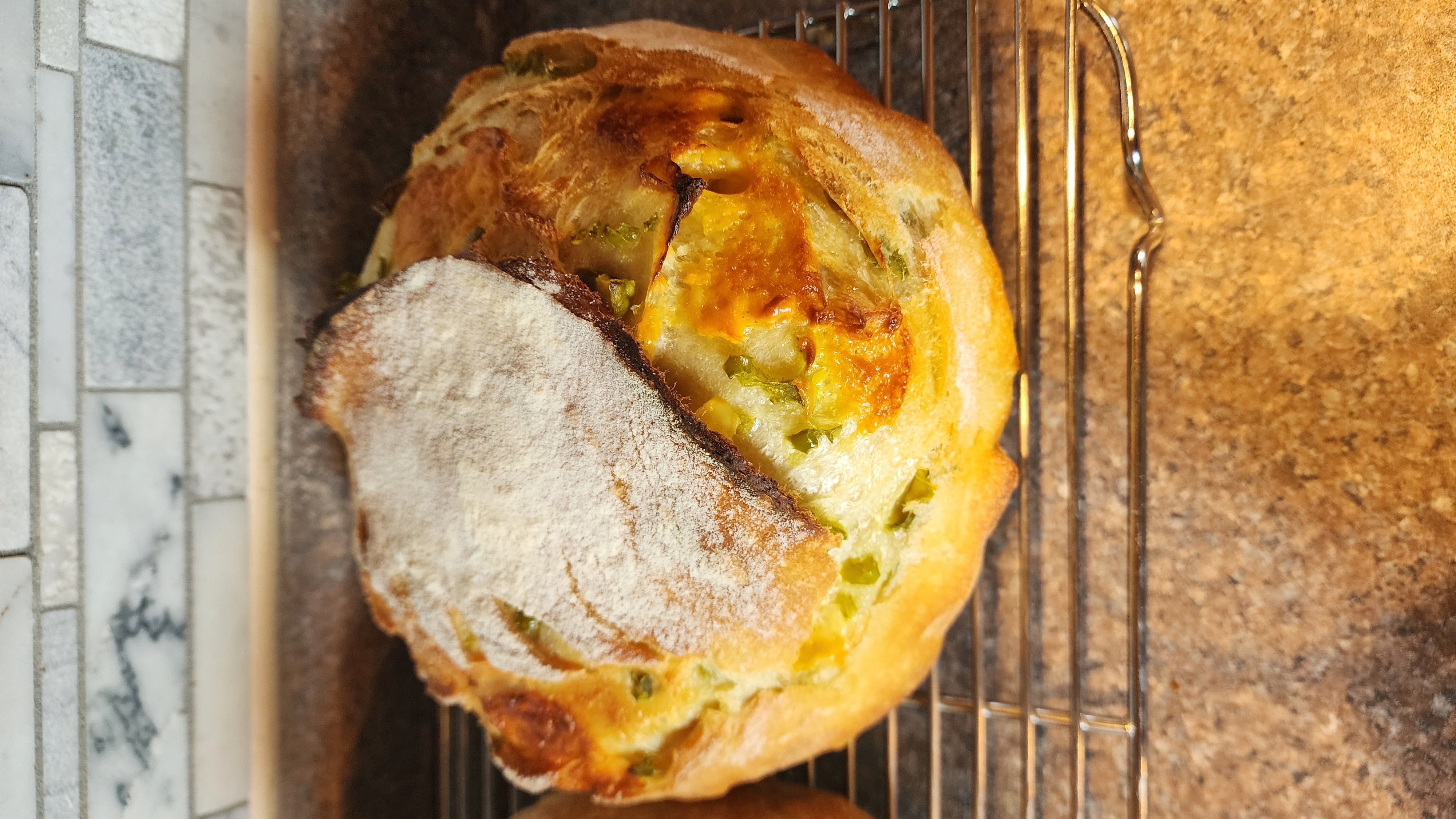 Jalapeno Cheddar Sourdough