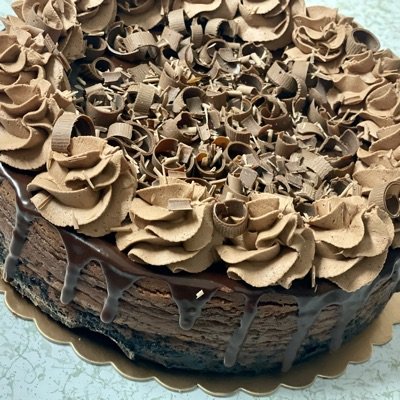 Triple Chocolate Cheesecake 