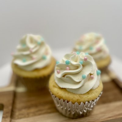 Gender Reveal Cupcakes Set Of Two 