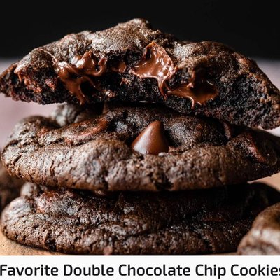 Double Chocolate Chip Giant Cookie 