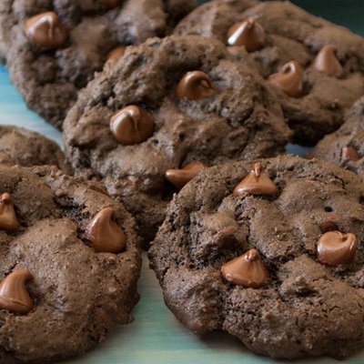 Double Chocolate Chip Cookies 