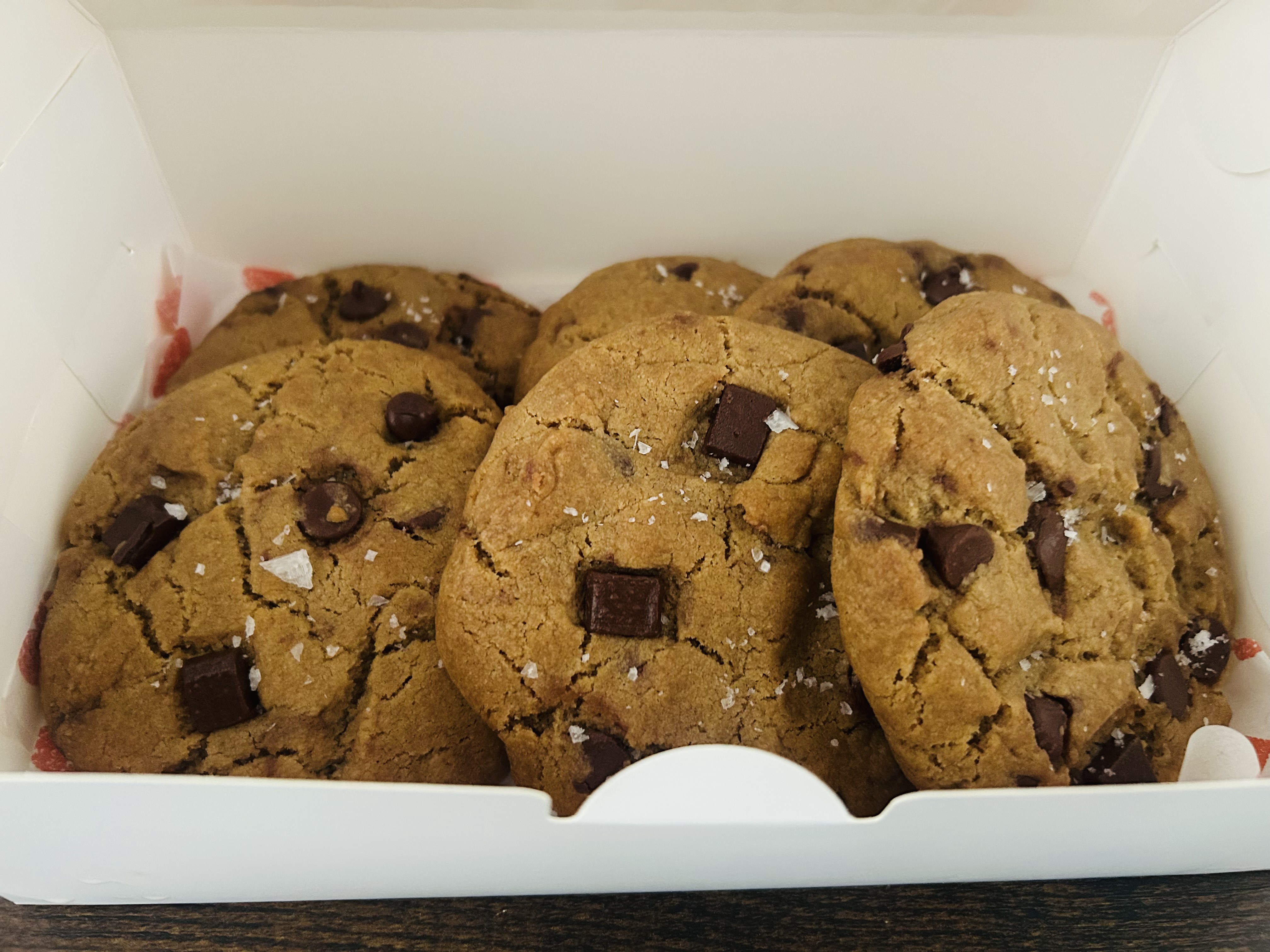 4 Pack Jumbo Sourdough Brown Butter Chocolate Chip Cookies