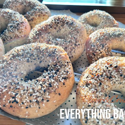 Sourdough Everything Bagels - One Dozen