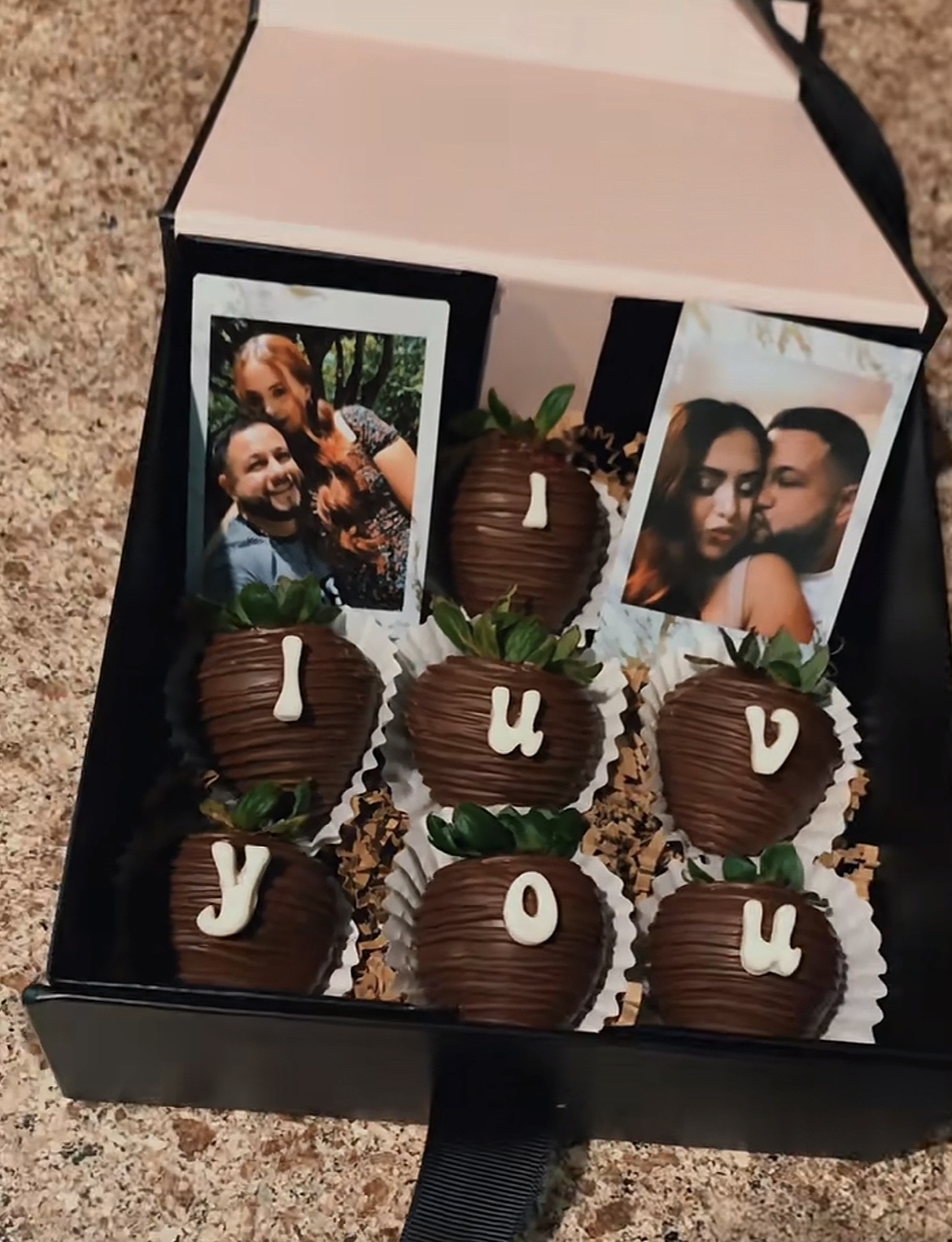 Gift Box With Berries 