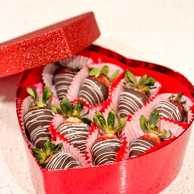 Valentines Chocolate Covered Strawberries