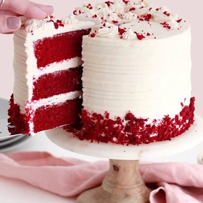 Red Velvet Cake 6 Inch (serves 6-8)