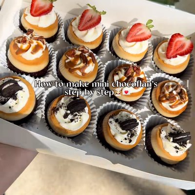 Mini Chocoflan 