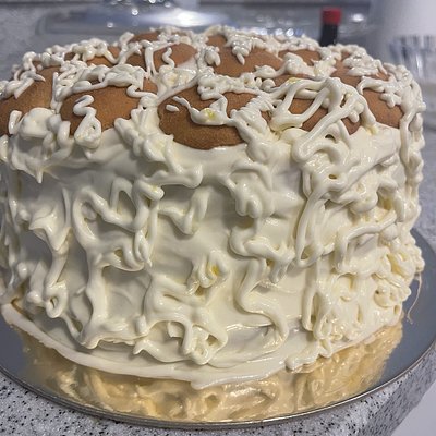 Banana Pudding Cake - 3 Layer