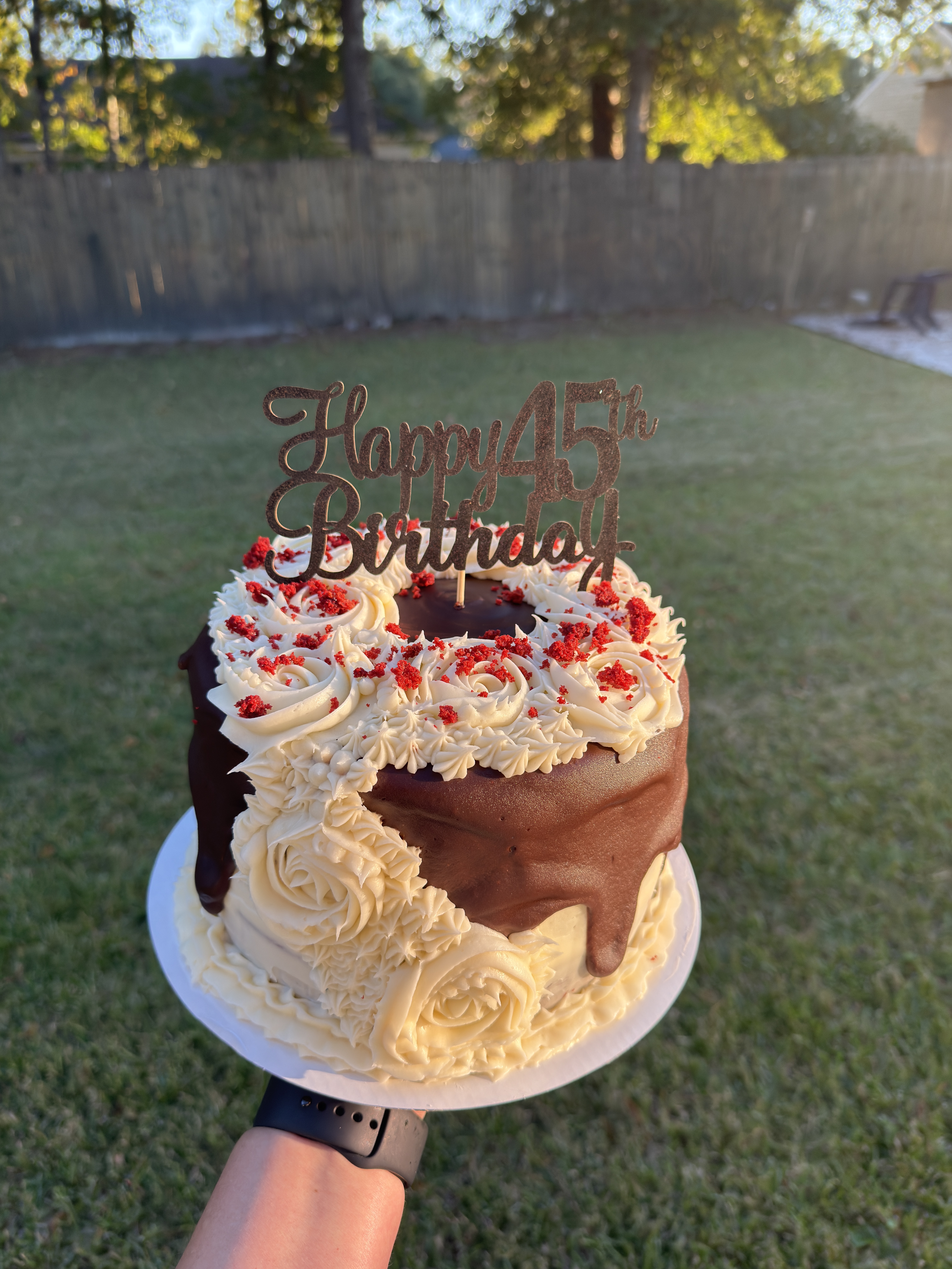 Sugar Free Custom 3 Tier Cake