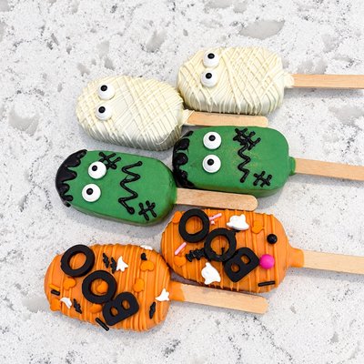 Halloween Cakesicles