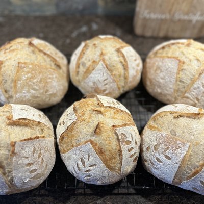 Mini Sourdough Bread Bowls (3)