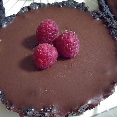 Whipped Ganache Tart With Oreo Crust (Medium Feeds Approximately 6)
