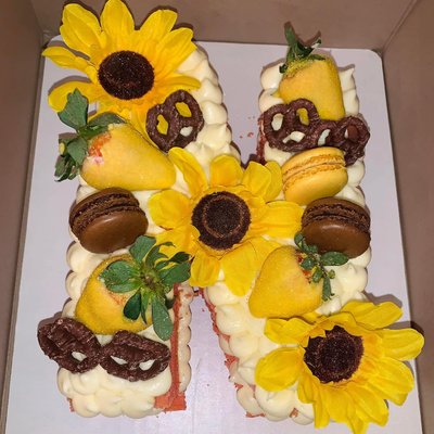 Letter Cake