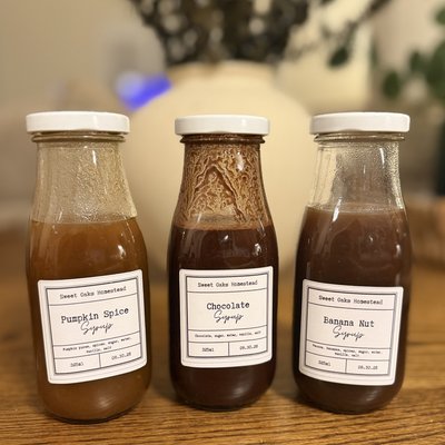 Drink Syrup Refill