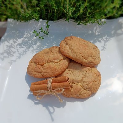 Snickerdoodle Sourdough Cookies 
