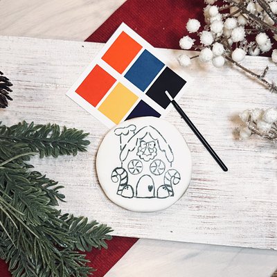 Paint It Yourself Cookies