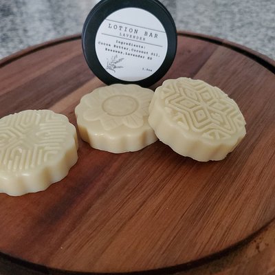Lotion Bar with Tin(Lavender)