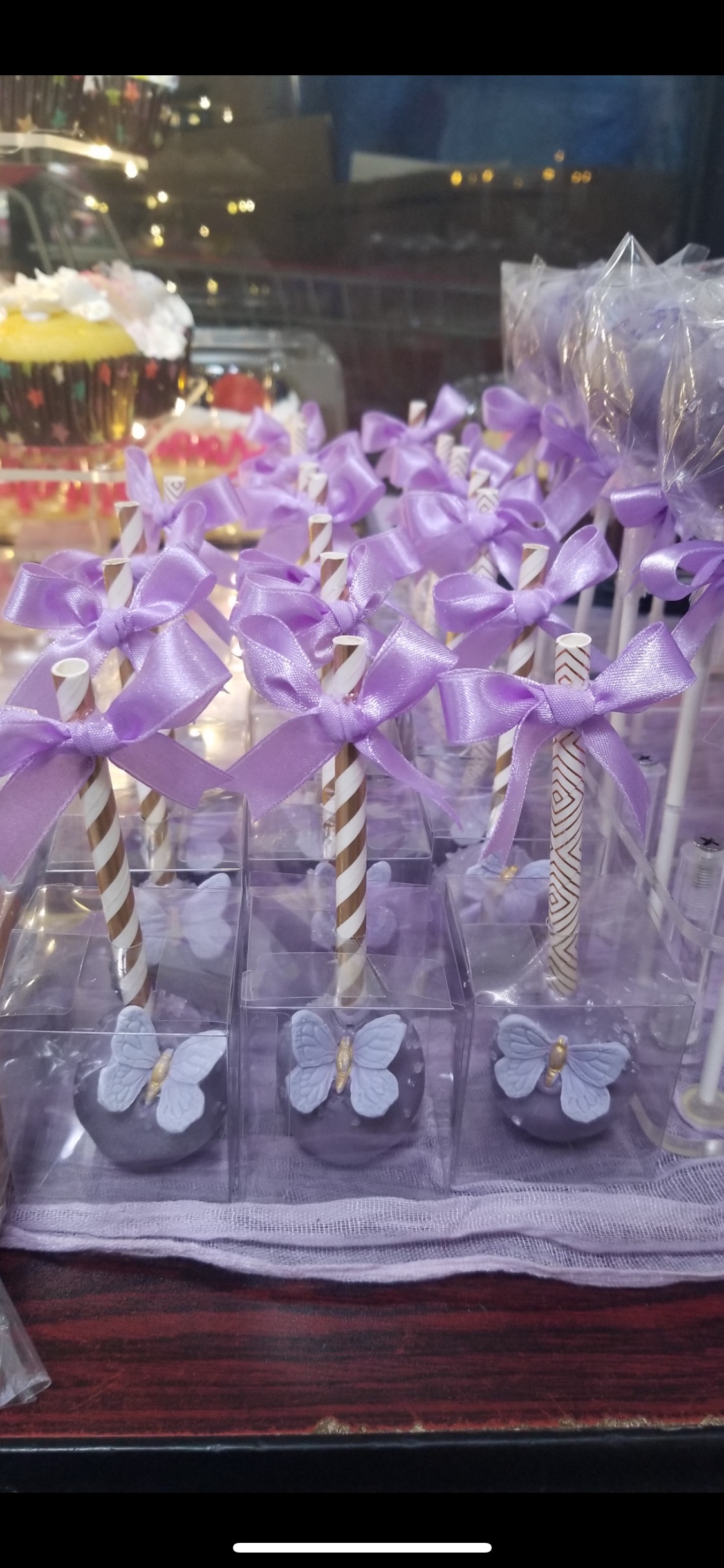 Add On:Small Butterfly /Flower Fondant Or Any Small Design  Toppers For Cakepops