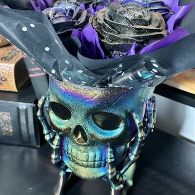 Skull bouquet