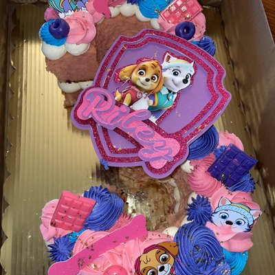Number/Letter Cake