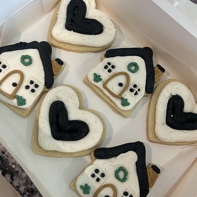 Shaped Buttercream Sugar Cookies