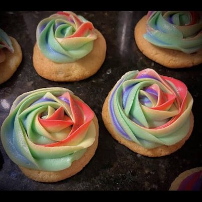 Cream Cheese Iced Sugar Cookies (dozen)