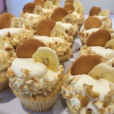 Banana Pudding Cupcakes 