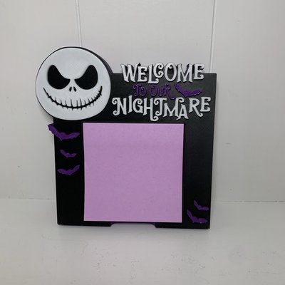 Skeleton Sticky Note Holder