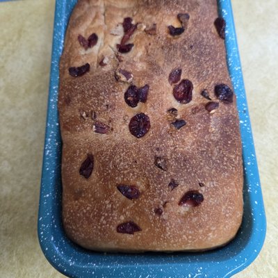 Cranberry Pecan Sourdough Loaf