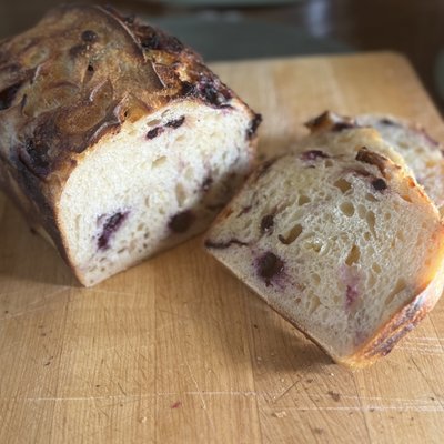 🍋🫐 Lemon Blueberry Sourdough 🫐🍋