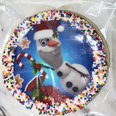4” Olaf Sugar Cookie