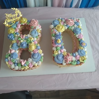 Letter Or Number Cake