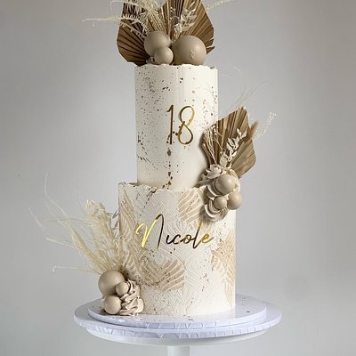 2-Tier Custom Cake