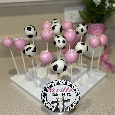 Disco Cowgirl Cake Pops