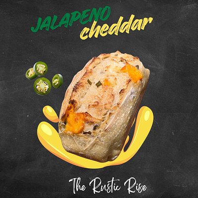 Jalapeño Cheddar Sourdough Loaf