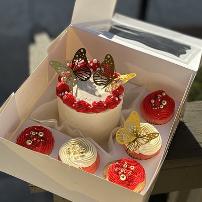 Bento Cake And Cupcakes 