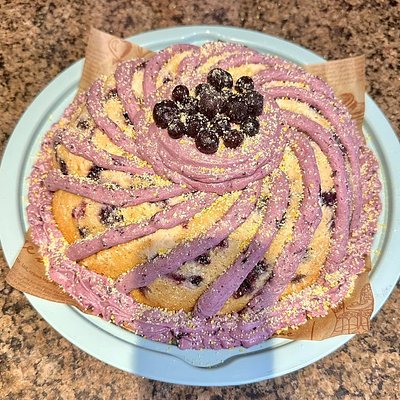 Lemon Blueberry Bundt Cake