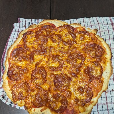 Sourdough Pizza Crust -prebaked
